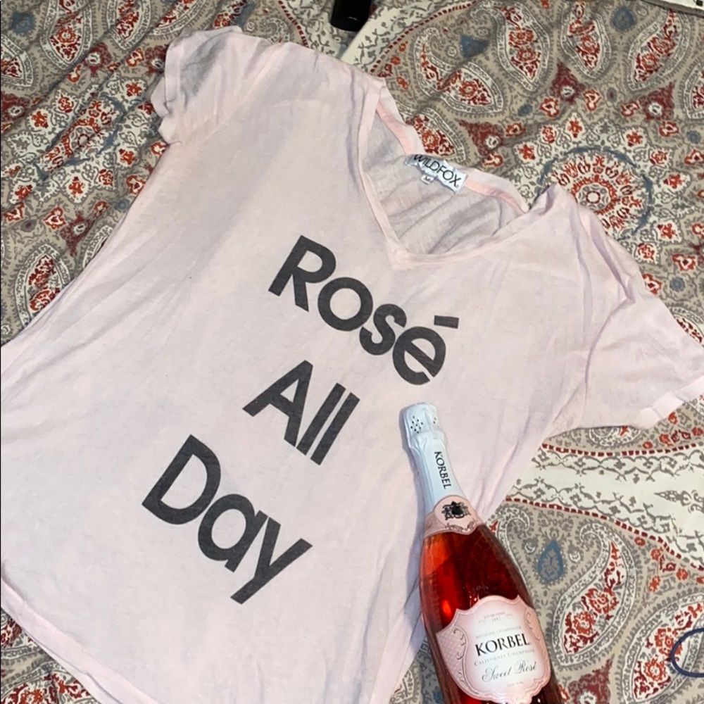 Rosé All Day tee